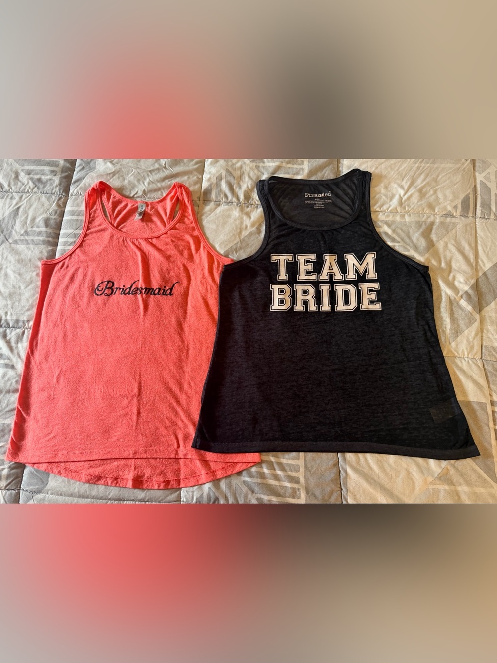Bridesmaids Tank Top Duo